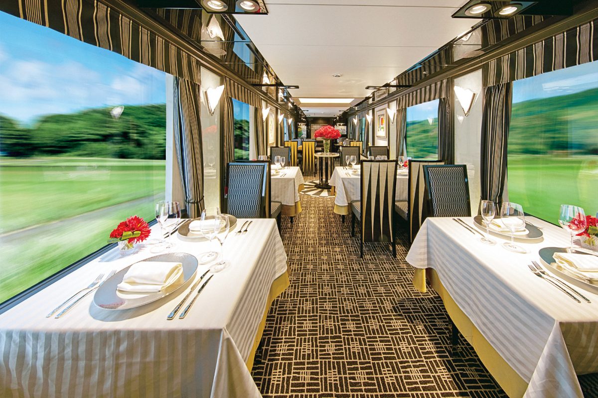 「TWILIGHT EXPRESS 瑞風」の食堂車