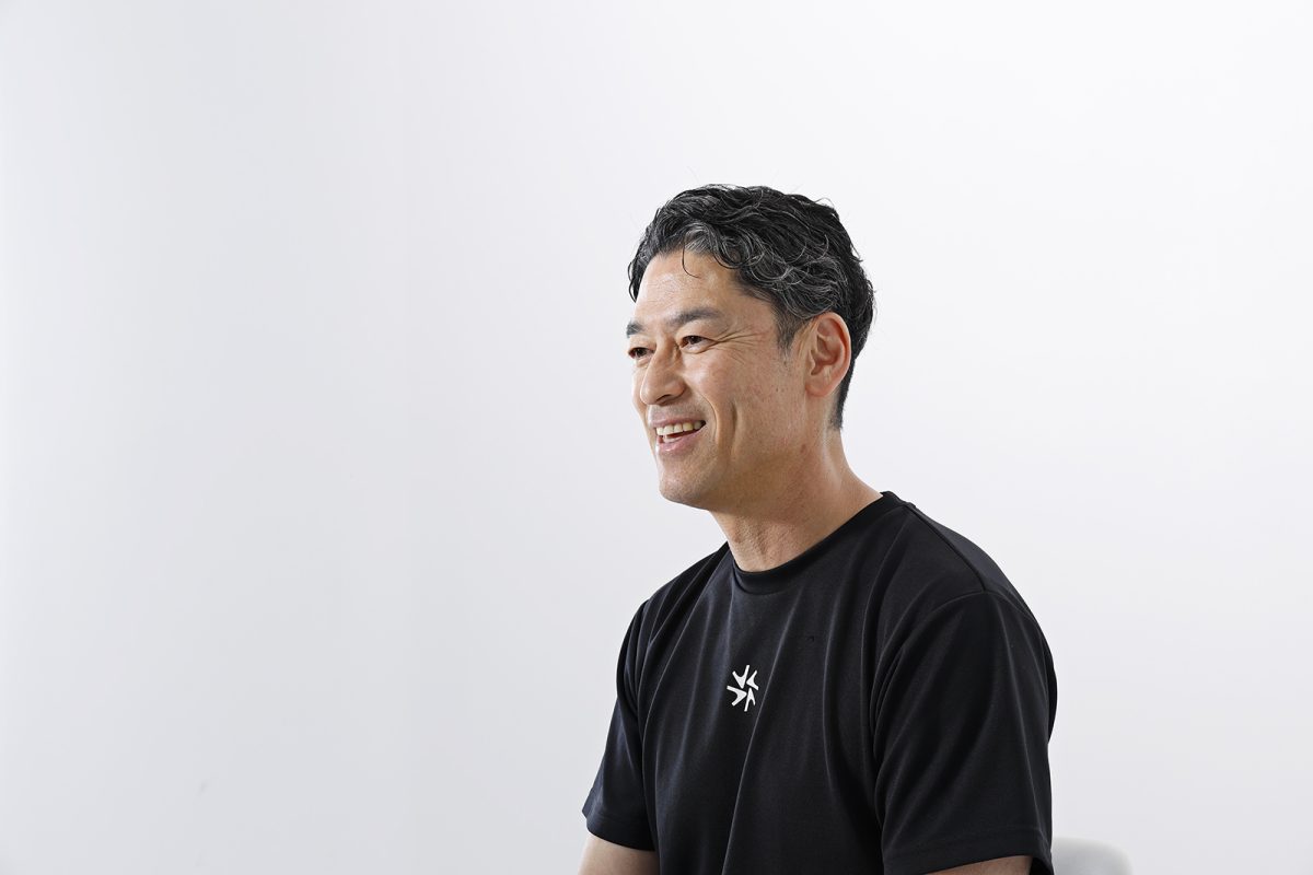吉田輝幸トレーナー。