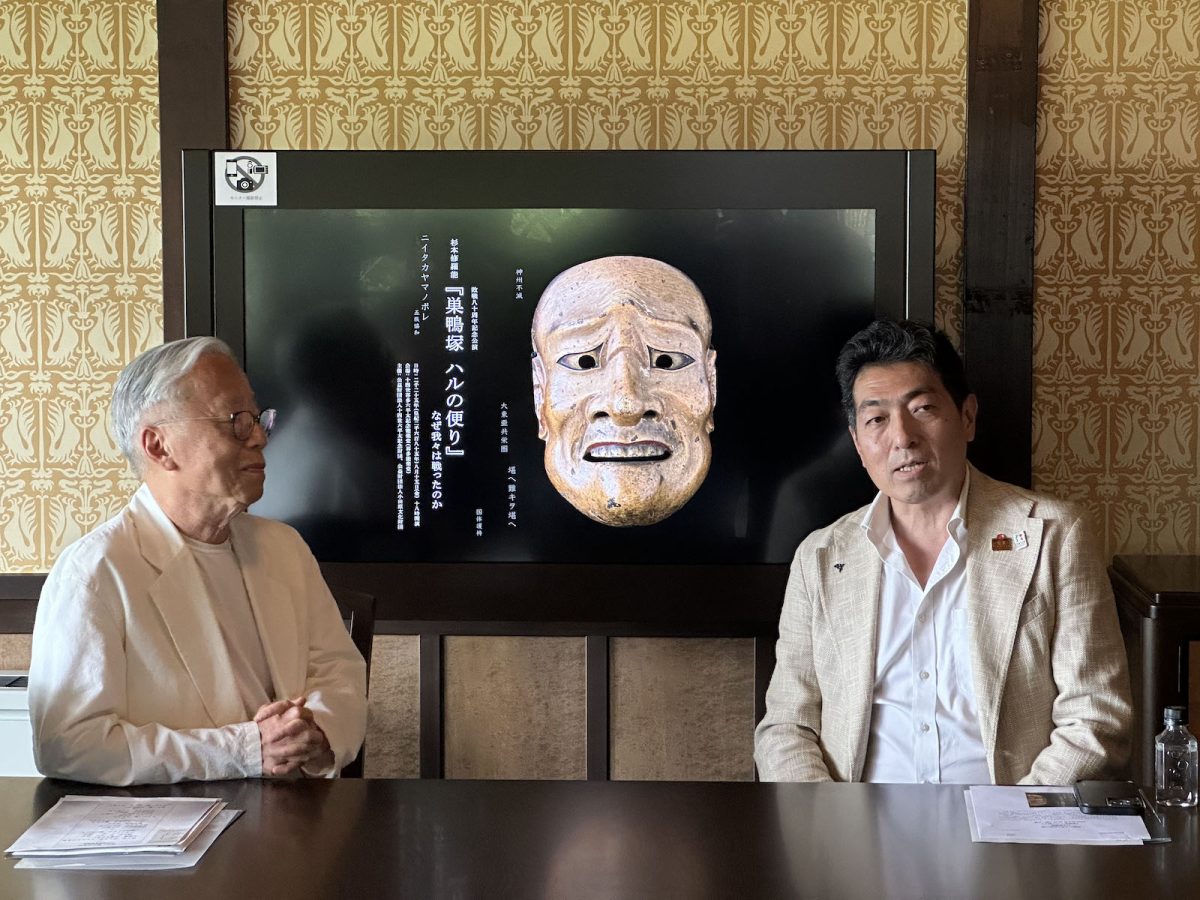 左:杉本博司、右:近衞忠大