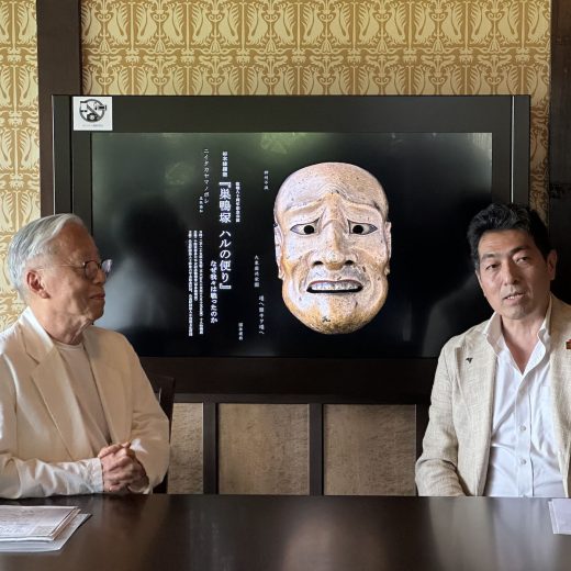 左：杉本博司、右：近衞忠大