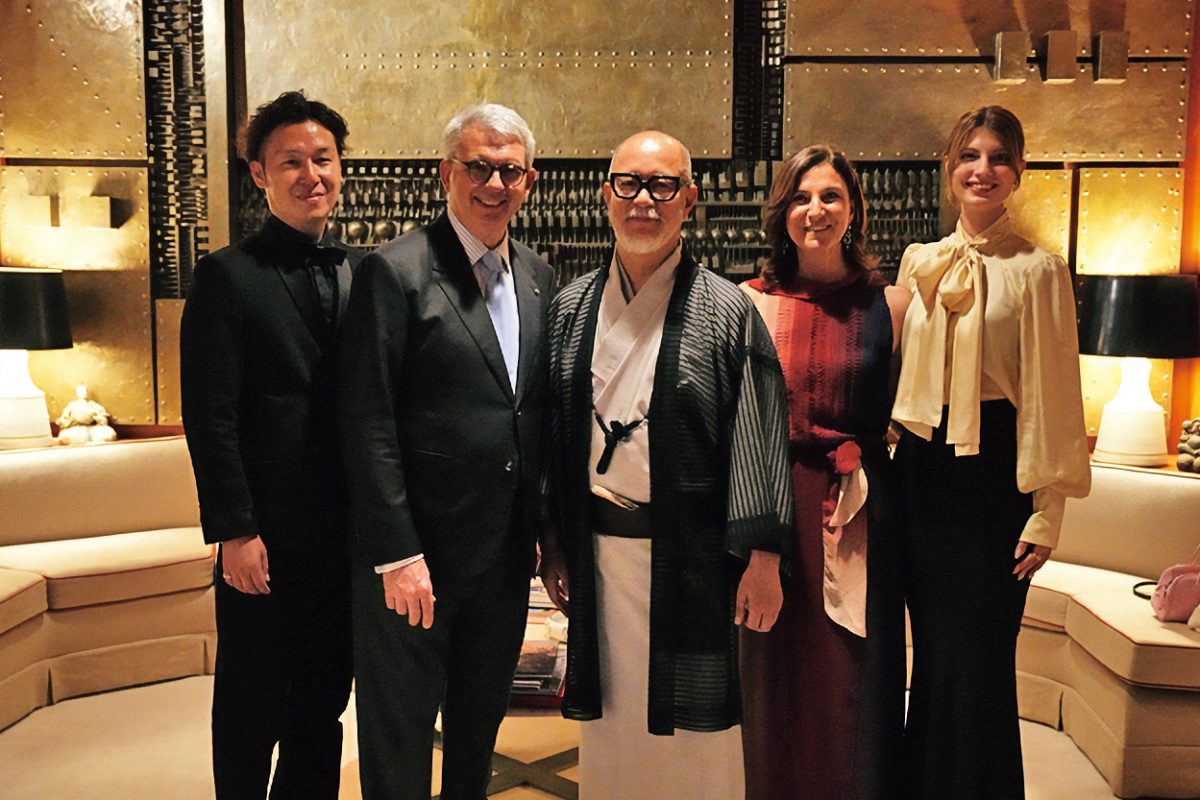 高田侑典氏、ジャンルイジ・ベネデッティ氏、野澤隆之氏、ジョヴァンナ・ヴィテッリ氏、マギー氏