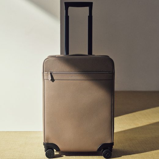 ボナべンチュラ「レザースーツケース キャビン シュリンクレザー」