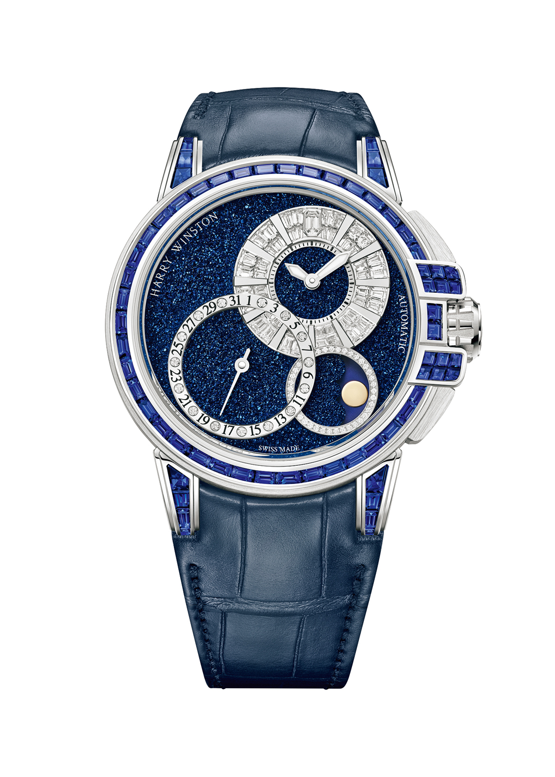ハリー・ウィンストン｜HW オーシャン・デイト ムーンフェイズ オートマティック 42mm