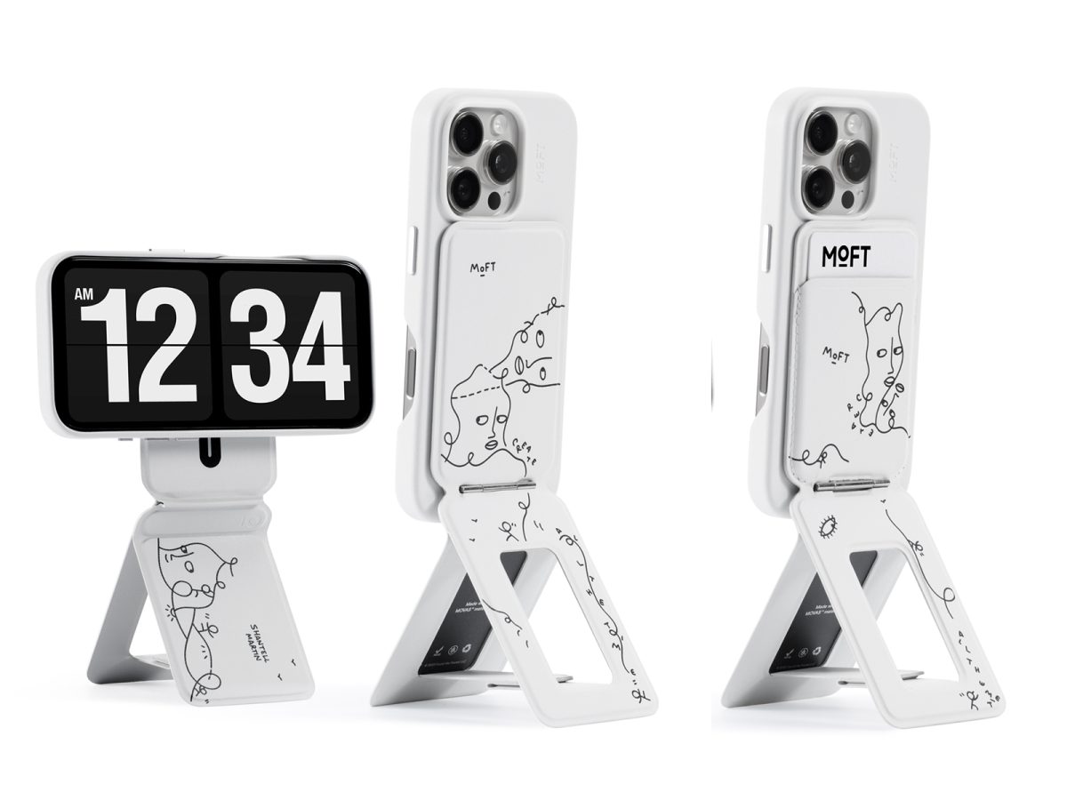 Shantell MartinとコラボしたMOFTのスマホスタンド