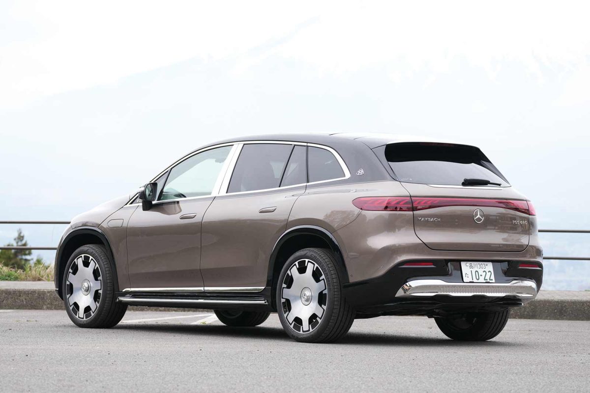 メルセデス・マイバッハEQS680SUV_リアスタイル