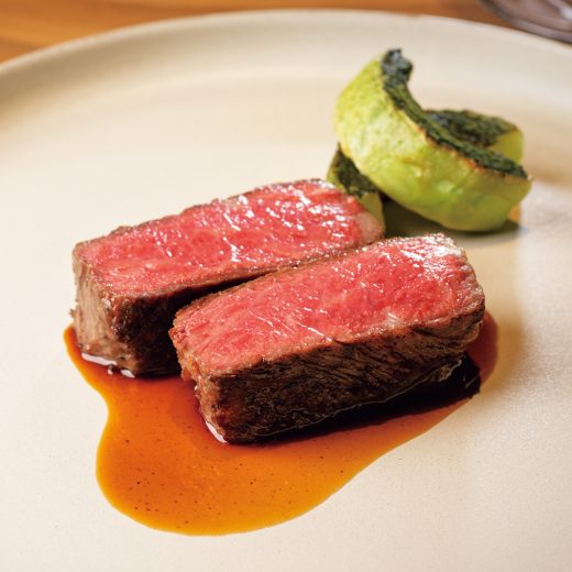 「フソウ」の熟成肉 溶岩石グリル