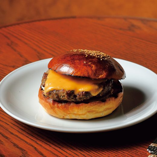 「ギャツビー」のチーズバーガー