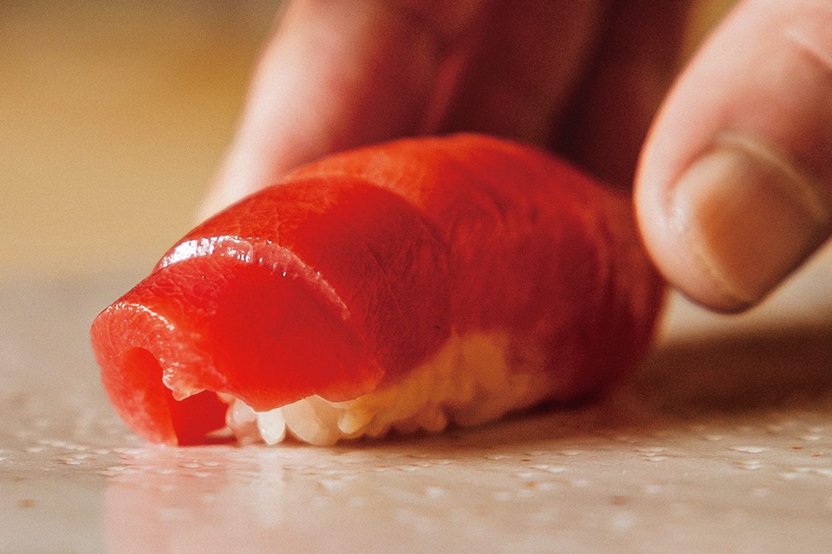 「鮨 陸」のマグロ赤身