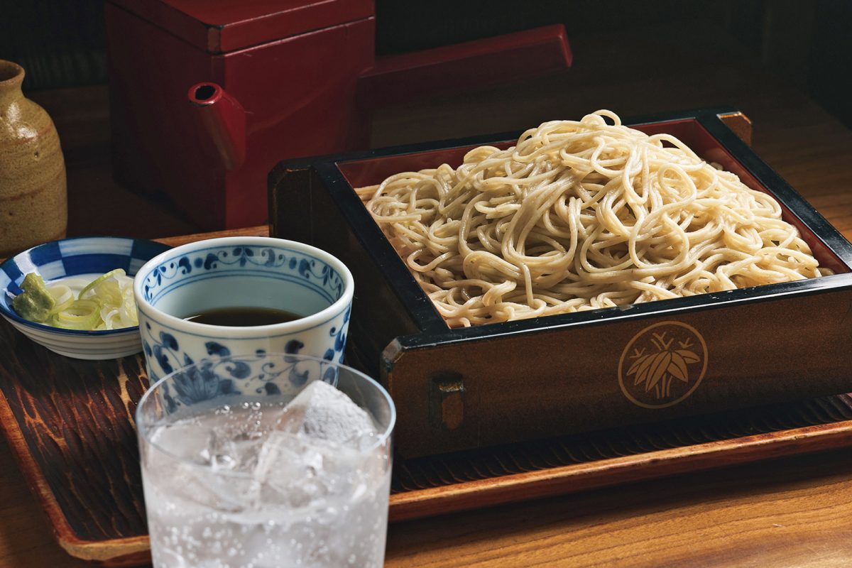 「そば處 大野屋」のせいろ