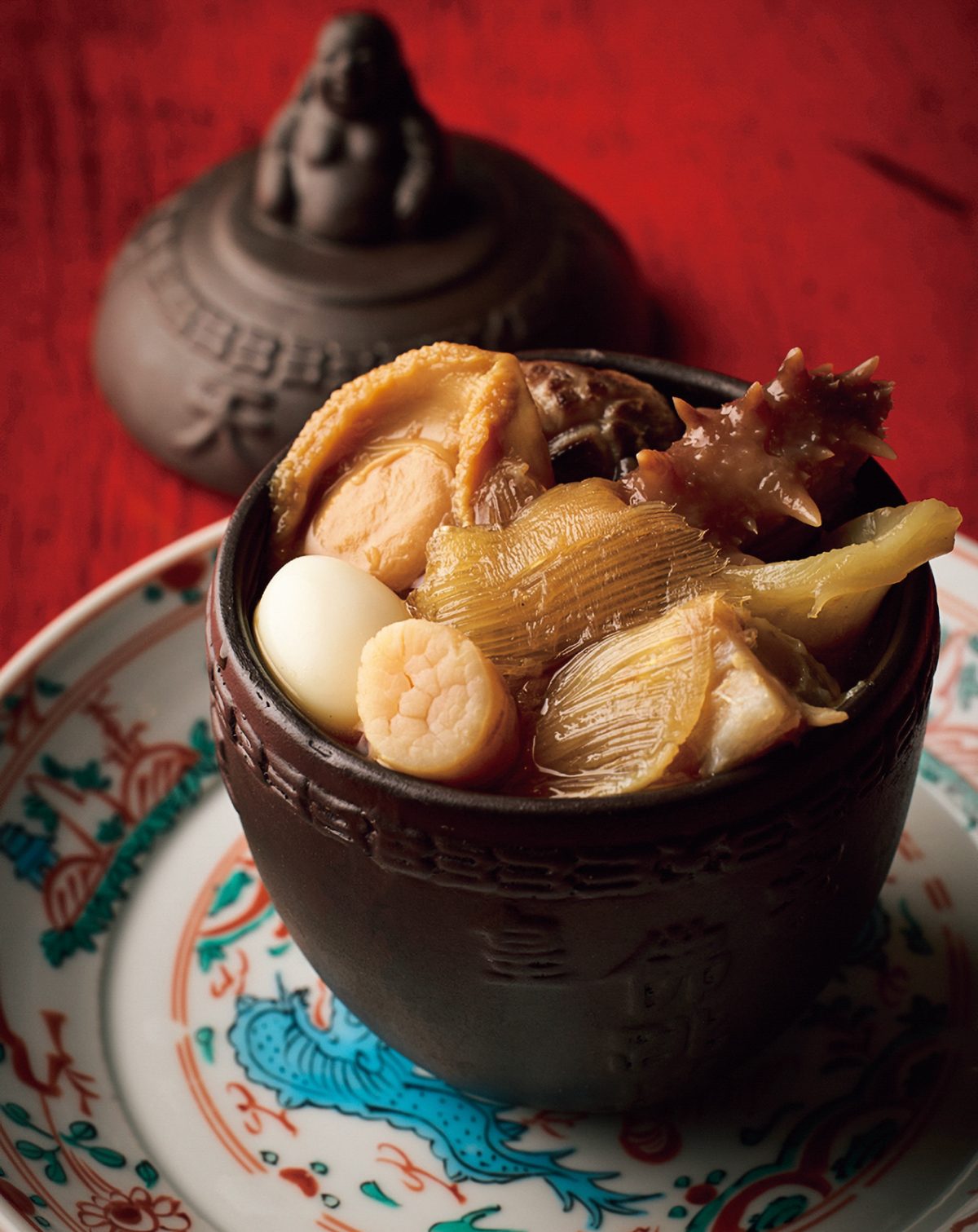 「虎景軒 HU JING」の壺蒸しスープ