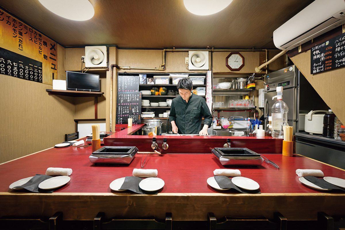 「幸泉」の店内