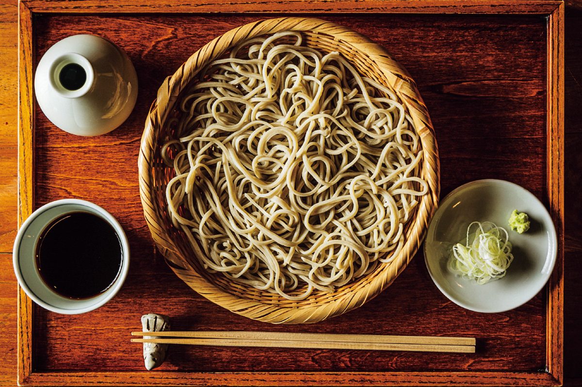 「蕎麦 桶や」のざる蕎麦