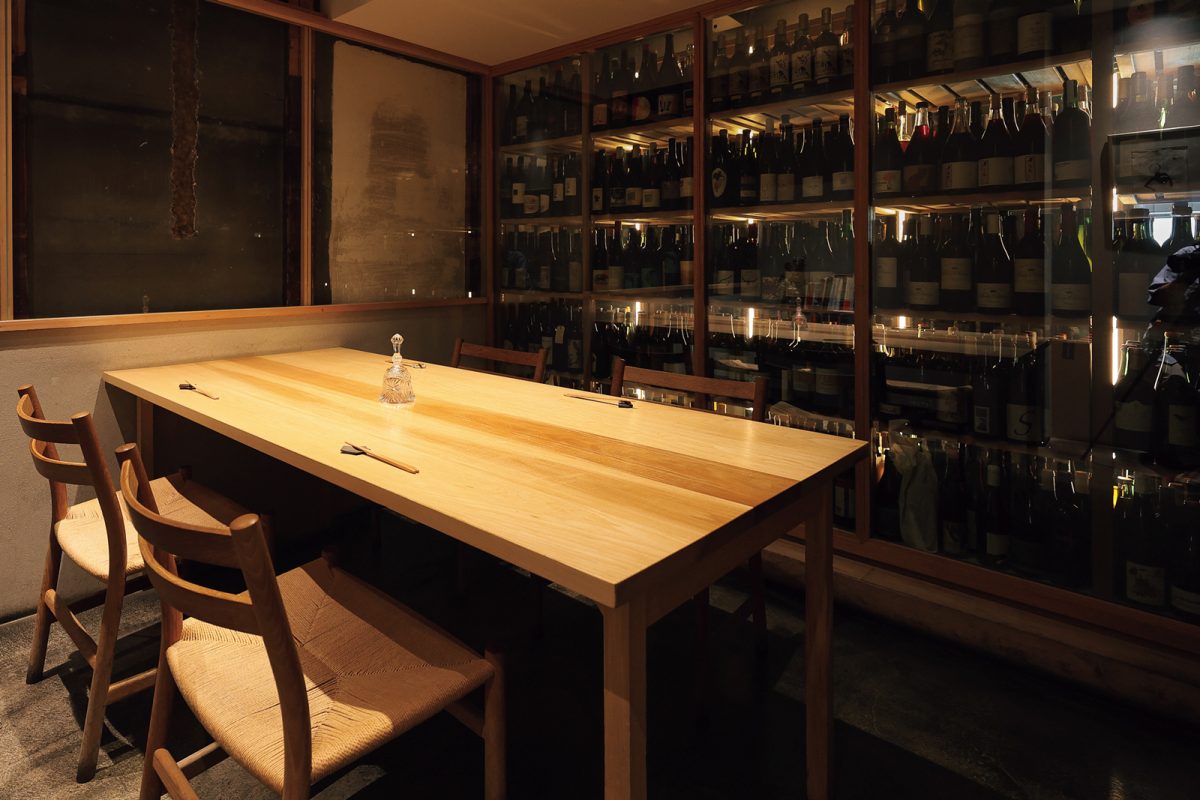 「瑠璃庵」の店内