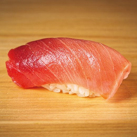 「鮨 田中」のマグロの握り