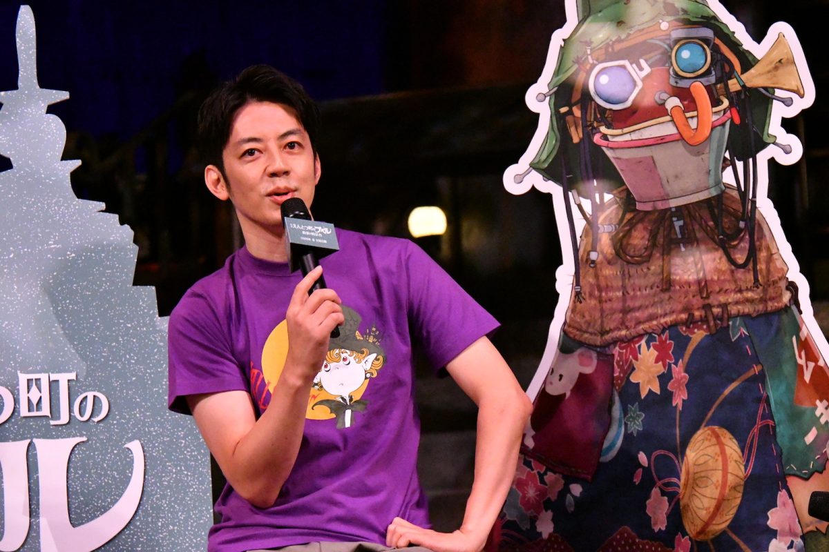『映画 えんとつ町のプペル 約束の時計台』制作発表会
