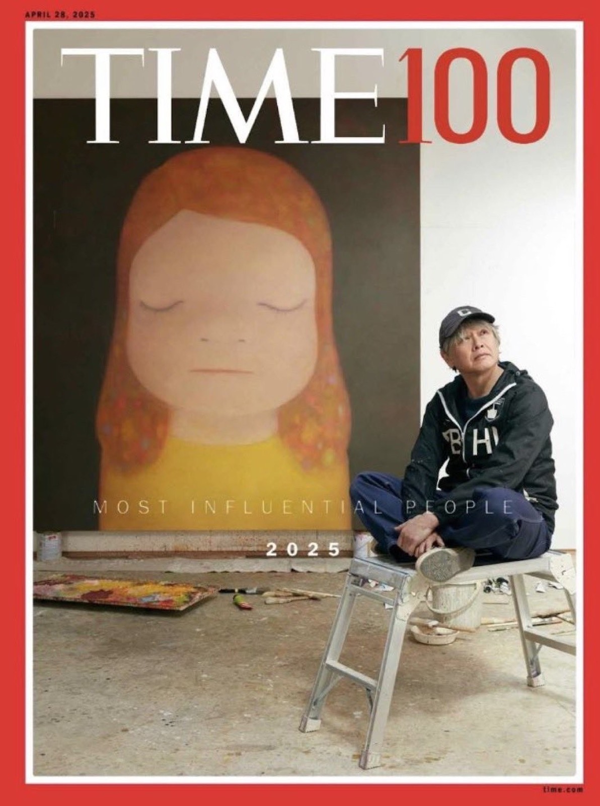 YOSHIKIと奈良美智、それぞれが米『TIME』誌の「世界で最も影響力のある100人」に選ばれた。