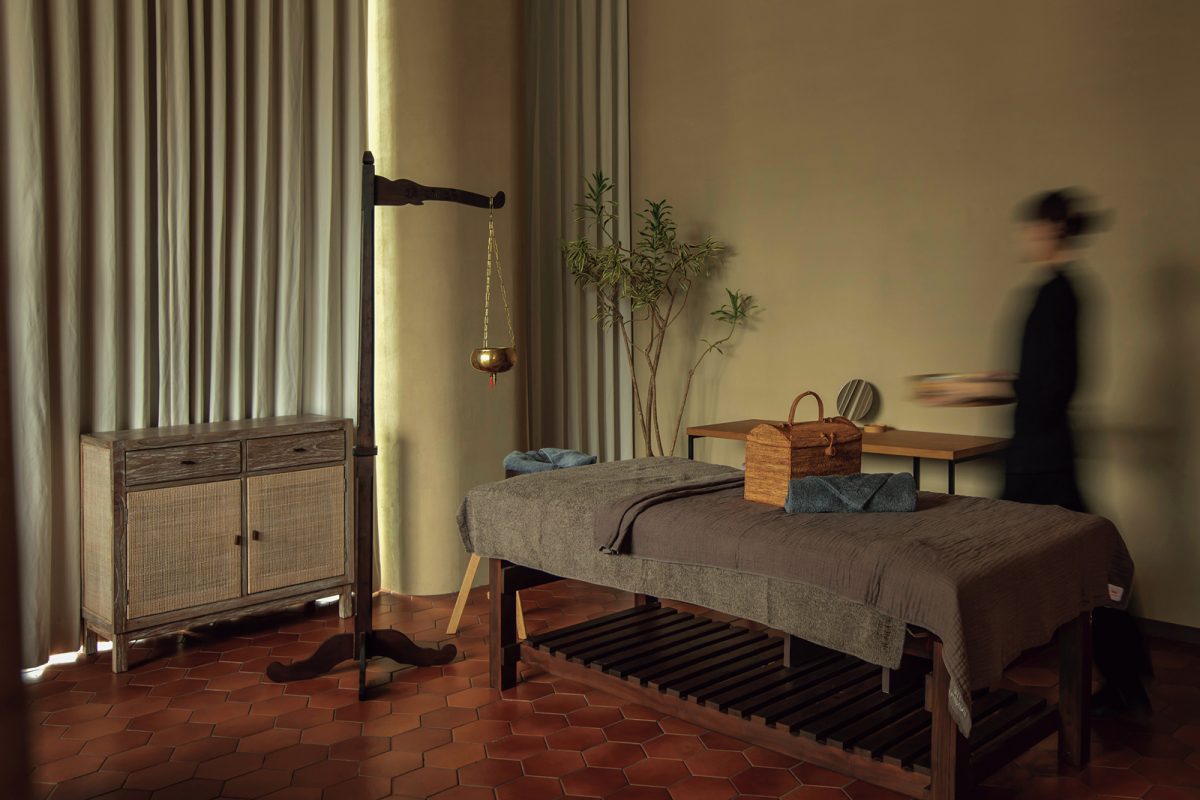 「THE HUNDRED WELLNESS SALON」の個室