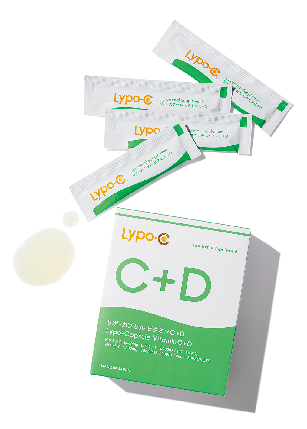 Lypo-C Vitamin C+D［30包］