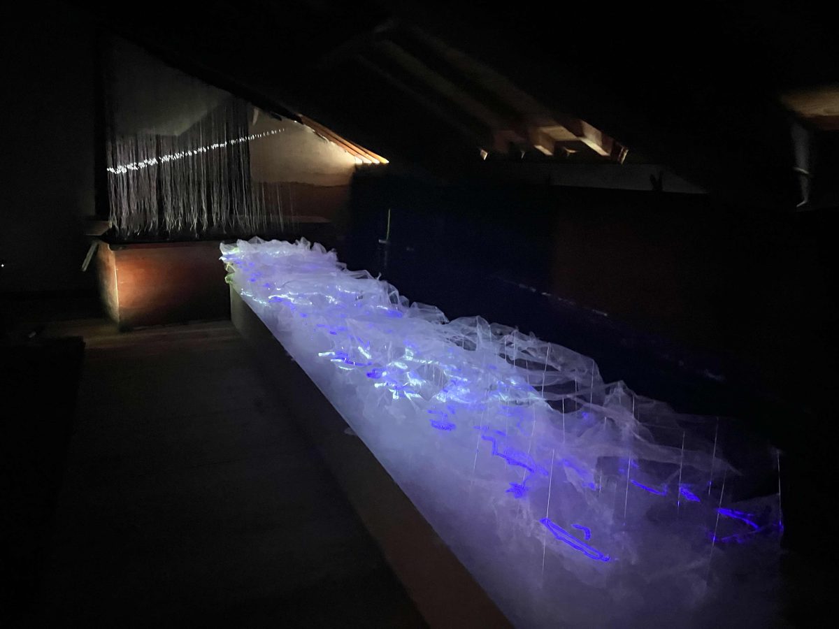 サークルサイドのインスタレーション作品「Re: undercurrent(2025年)」