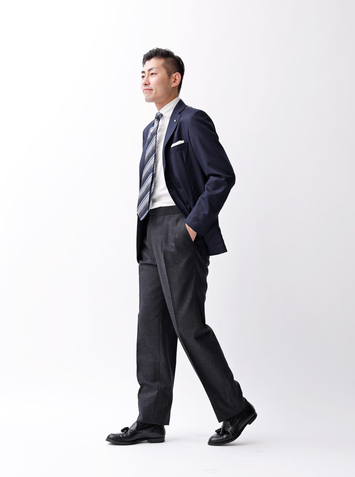 バーニーズ バイヤーが推す、きちんと見えて快適な、エグゼクティブの出張服