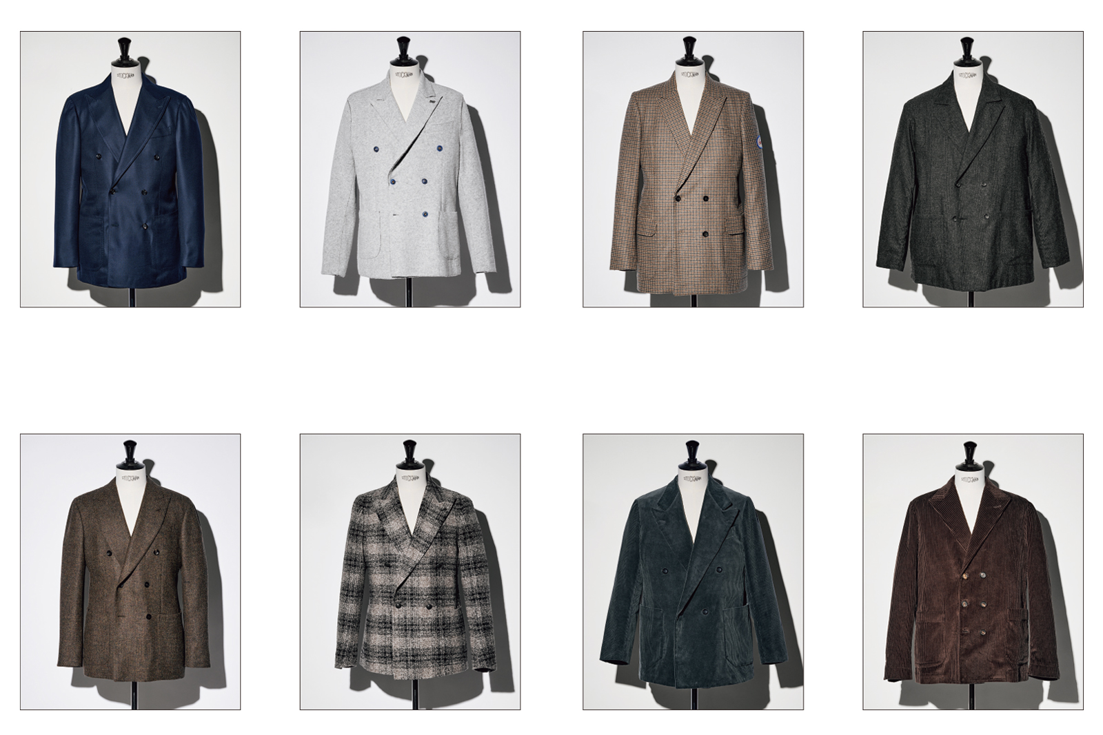 タリアトーレ、リングヂャケット…大人に似合うワンランク上のダブル