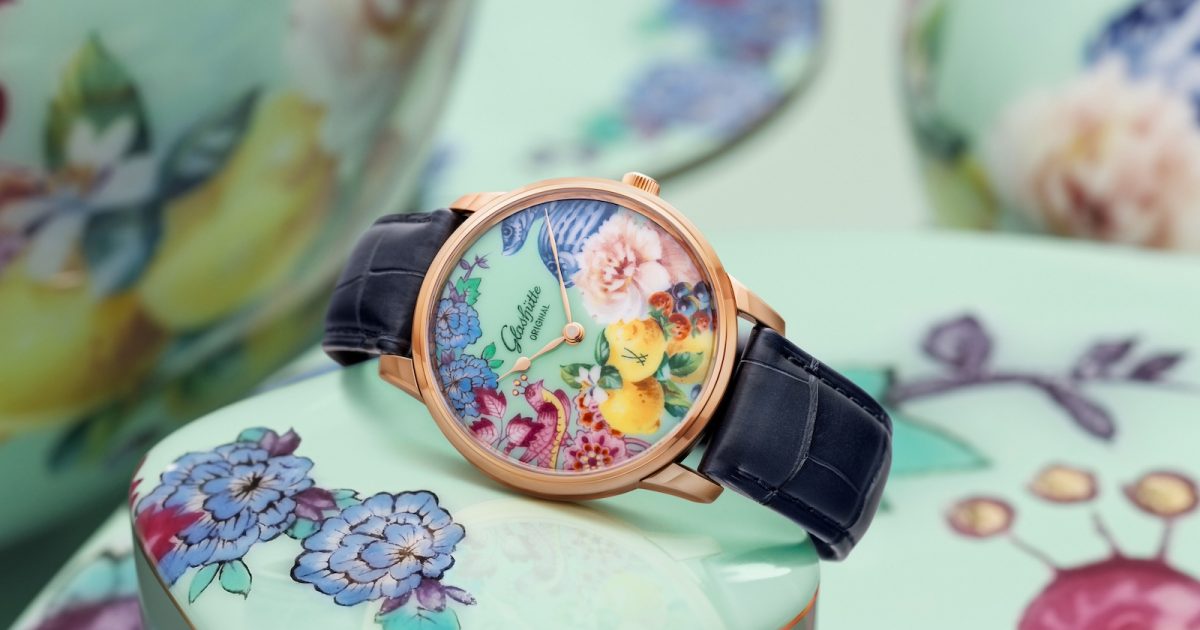 マイセン×グラスヒュッテ・オリジナルの特別限定腕時計「セネタ」 | GOETHE