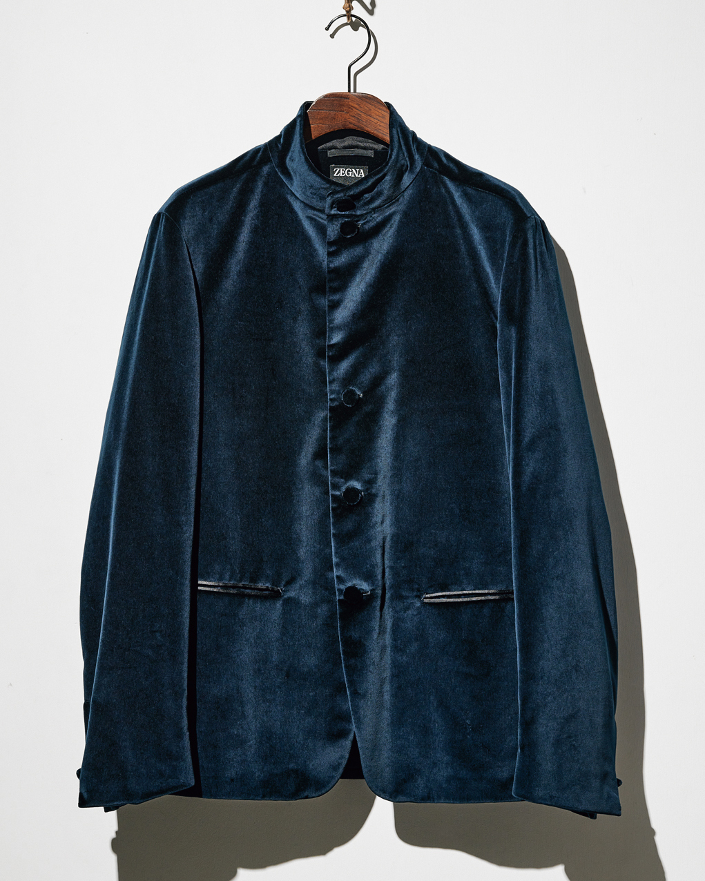 ゼニアのノーラペルジャケット