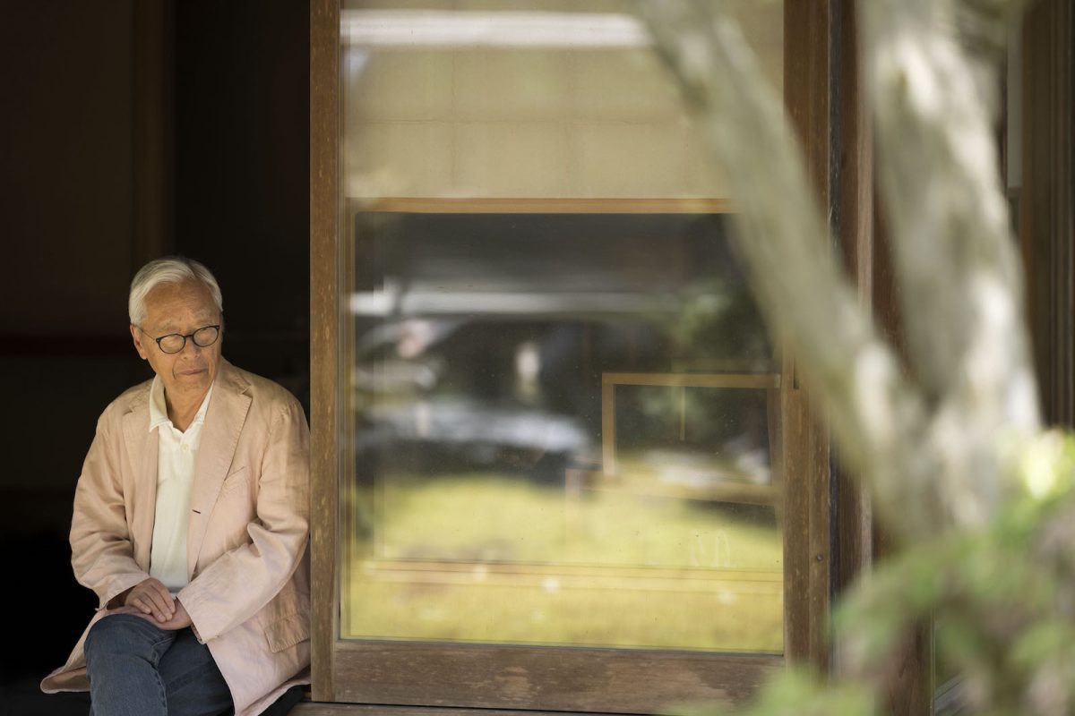 現代美術作家の杉本博司氏。