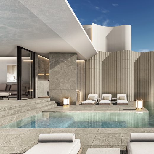 「翠玉の別邸 沖縄 古宇利島」のプール