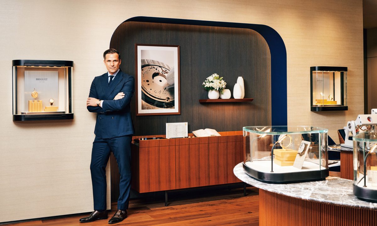 ブレゲCEOのグレゴリー・キスリング氏