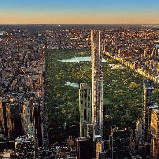 「セントラル・パーク・タワー」の外観