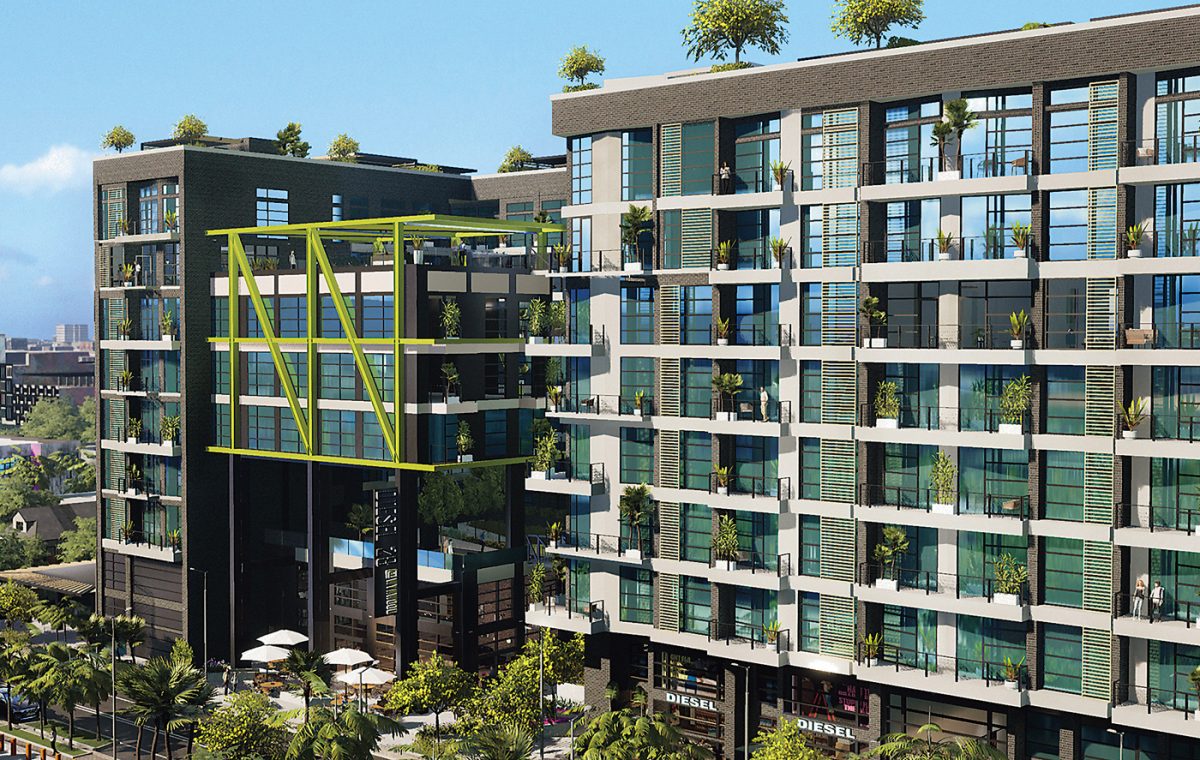 「ディーゼル ウィンウッド コンドミニアム」の外観