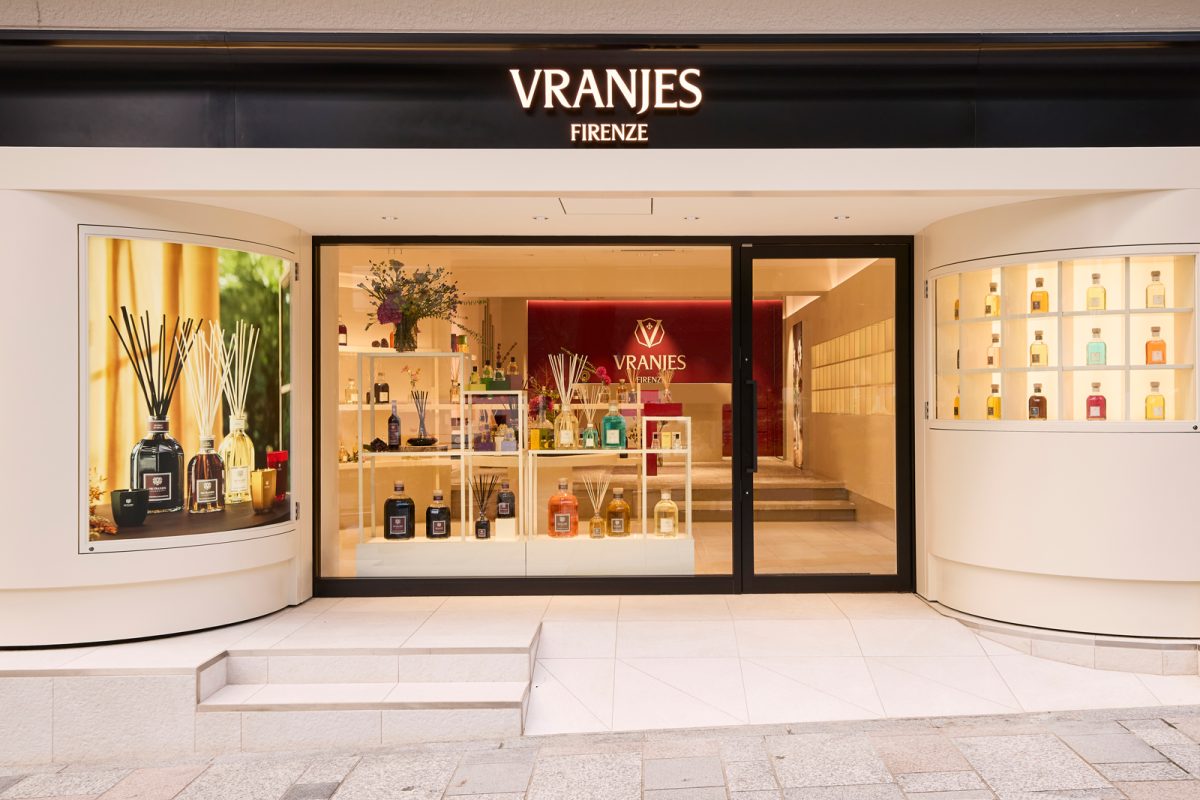 ドットール・ヴラニエス フィレンツェが表参道にオープン。香りとアートを五感で体感