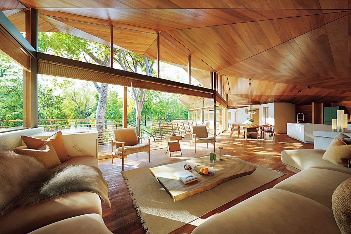 「GLAMDAY STYLE TEITAKU 浅間ノ詩」のリビング