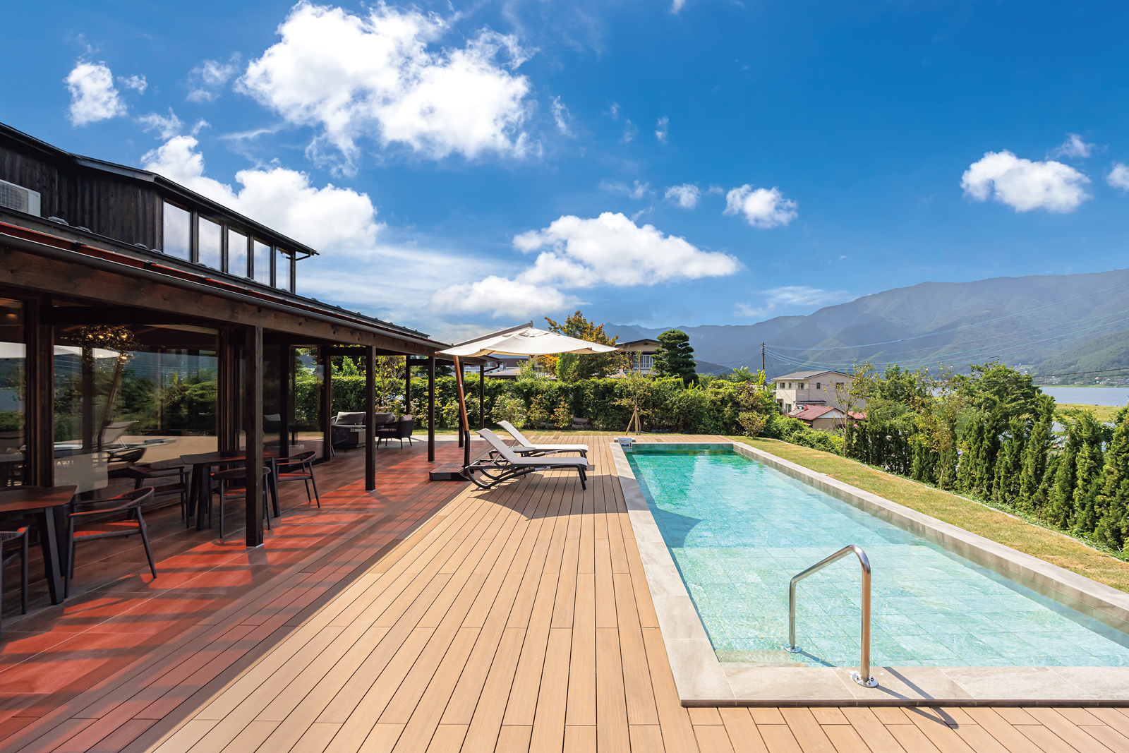 「Residence Villa Kawaguchiko Lago」のプール