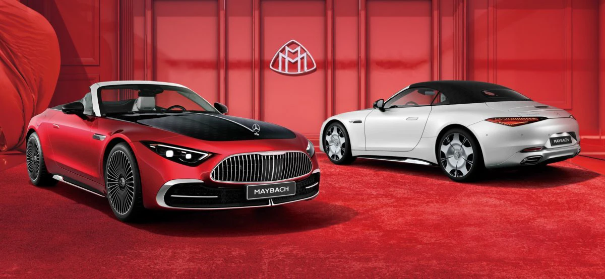 メルセデス「マイバッハSL」がオープンエアで登場