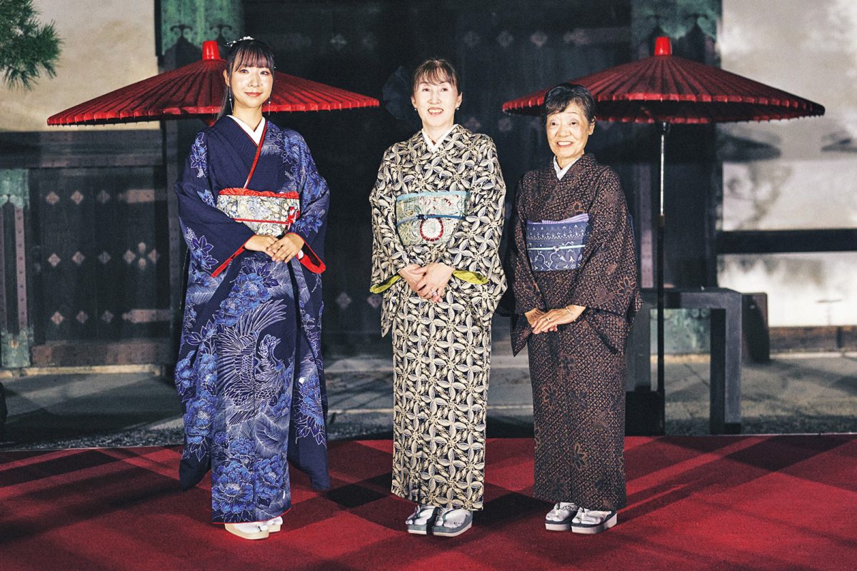 着物ショーの受賞者