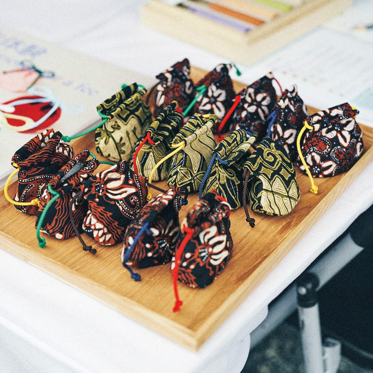 匂い袋のワークショップ