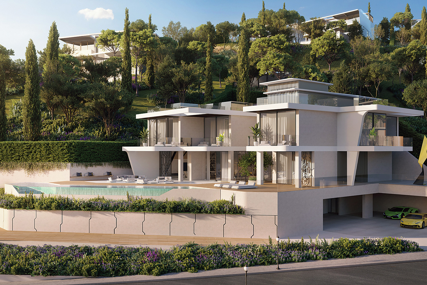 「ティエラ・ビバ バイ アウトモビリ・ランボルギーニ」の外観