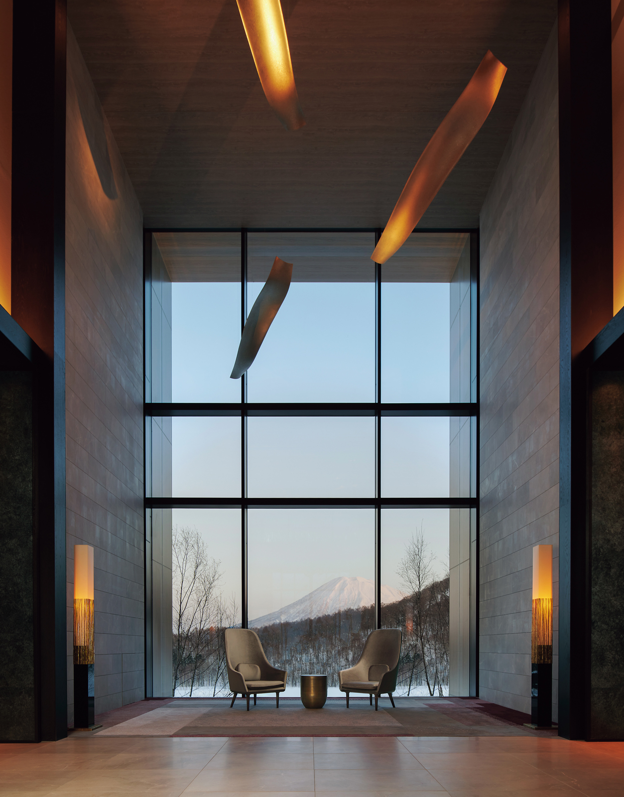 「パーク ハイアット ニセコHANAZONO」のエントランス