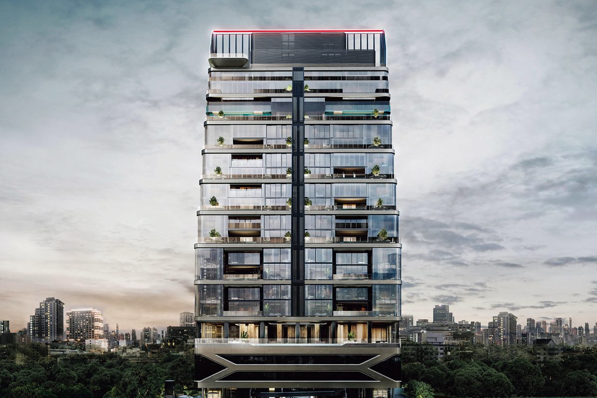 「ポルシェ デザイン タワー」バンコク