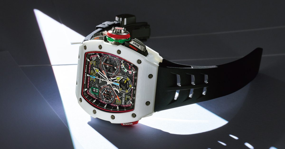 リシャール・ミル、アートな腕時計「RM 65-01」 | GOETHE