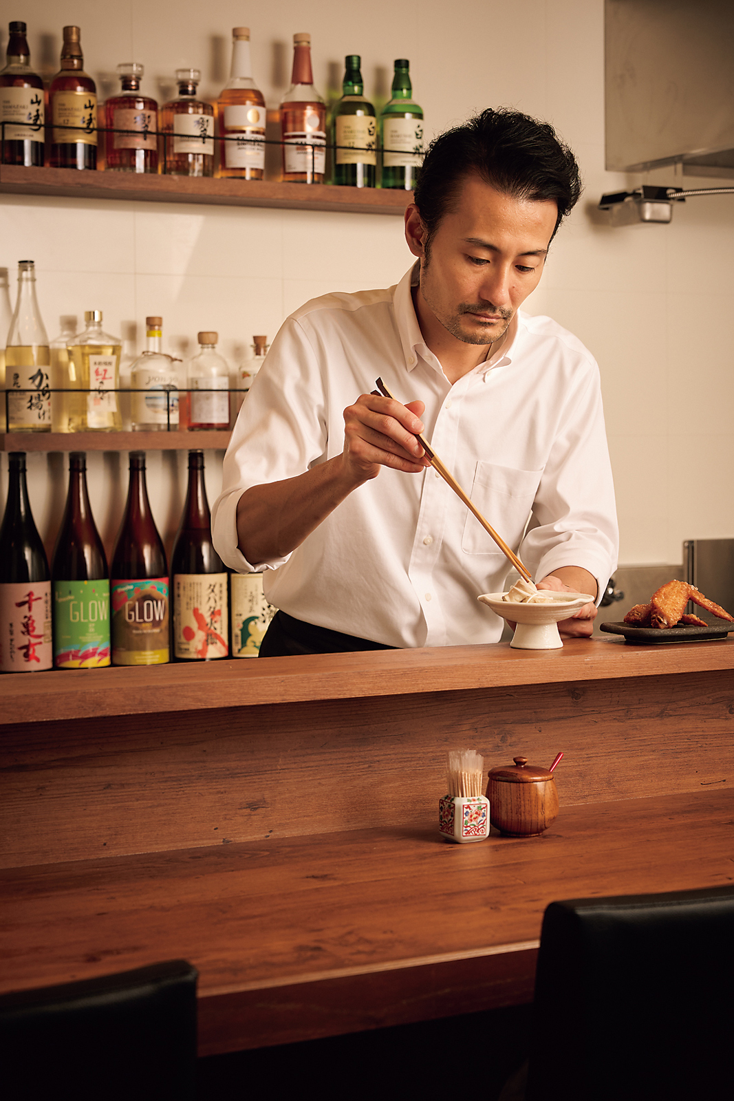 「天羽」の谷村真一氏