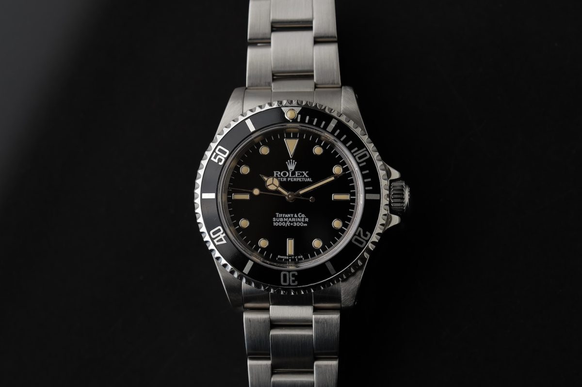 ロレックス「サブマリーナー」ティファニーWネームモデル
