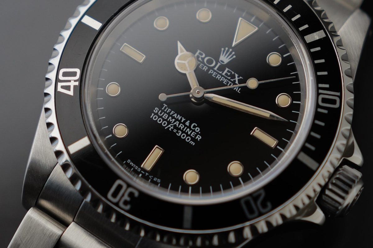 ロレックス「サブマリーナー」ティファニーWネームモデル