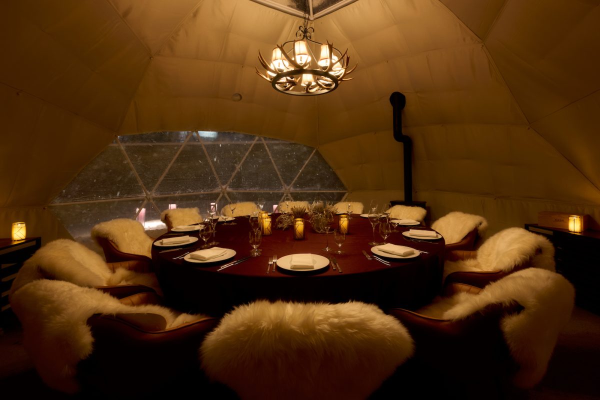 雪原×最高峰シャンパーニュ! ニセコで体験できる期間限定の「クリュッグ・スノードーム」とは