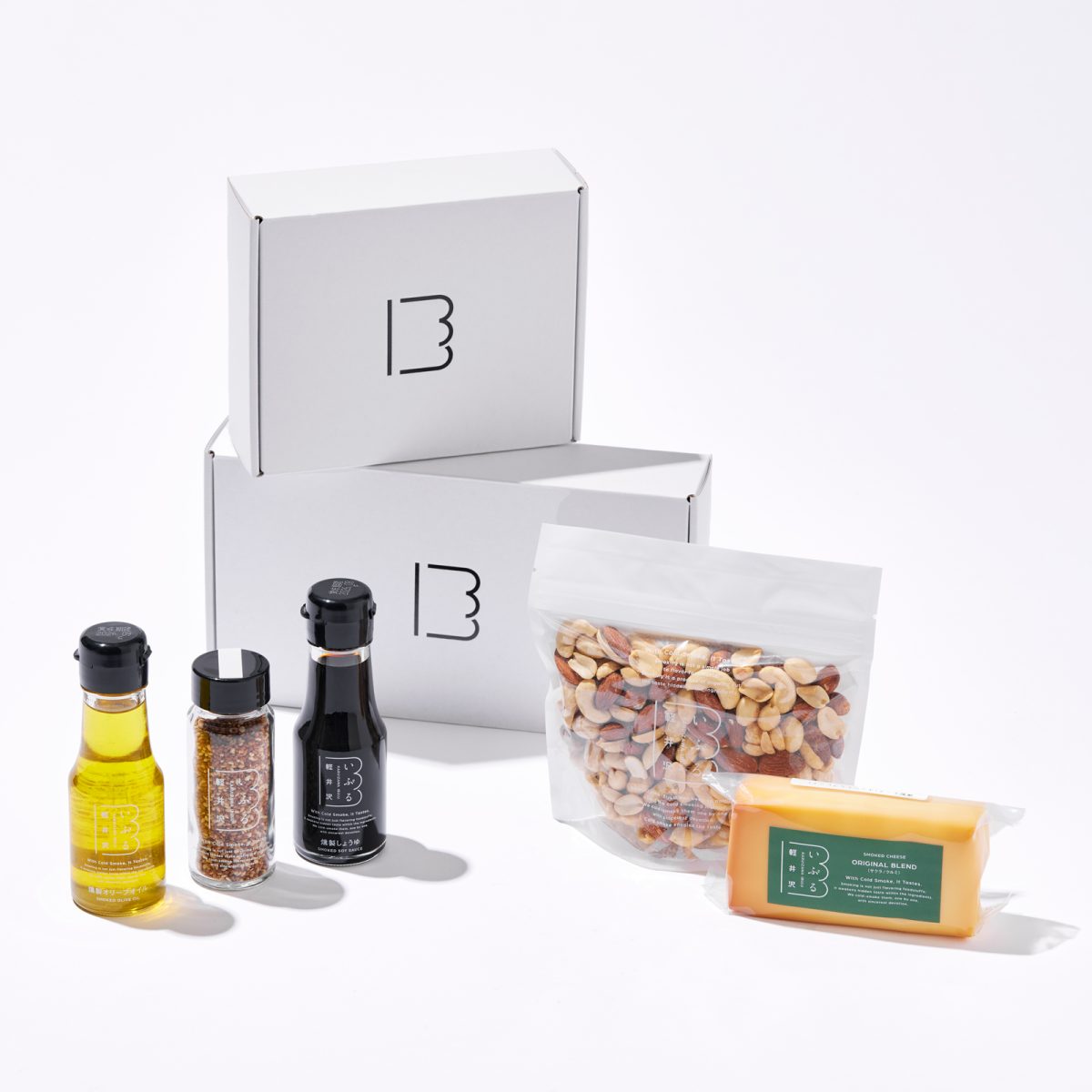 燻製調味料詰め合わせ・燻製おつまみ詰め合わせ｜いぶる軽井沢（長野県）