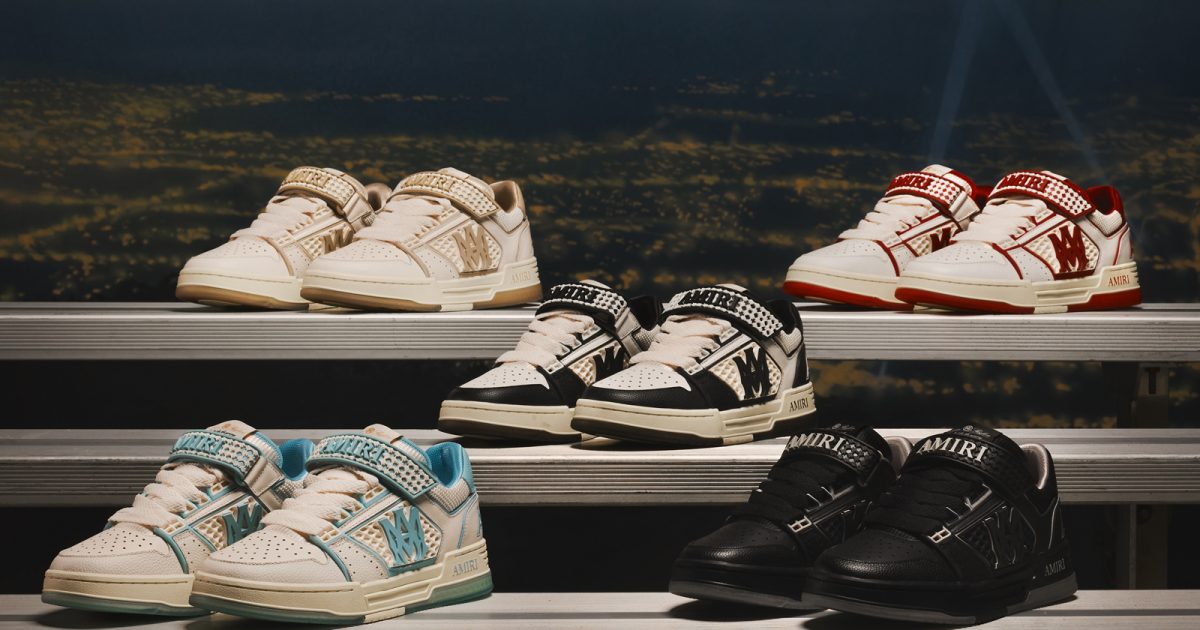 LA発ラグジュアリーストリートの最新形。アミリ、新作スニーカー「MA