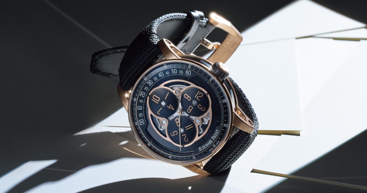 針を使わない時刻表示とは。オーデマ ピゲ「CODE 11.59」 | GOETHE