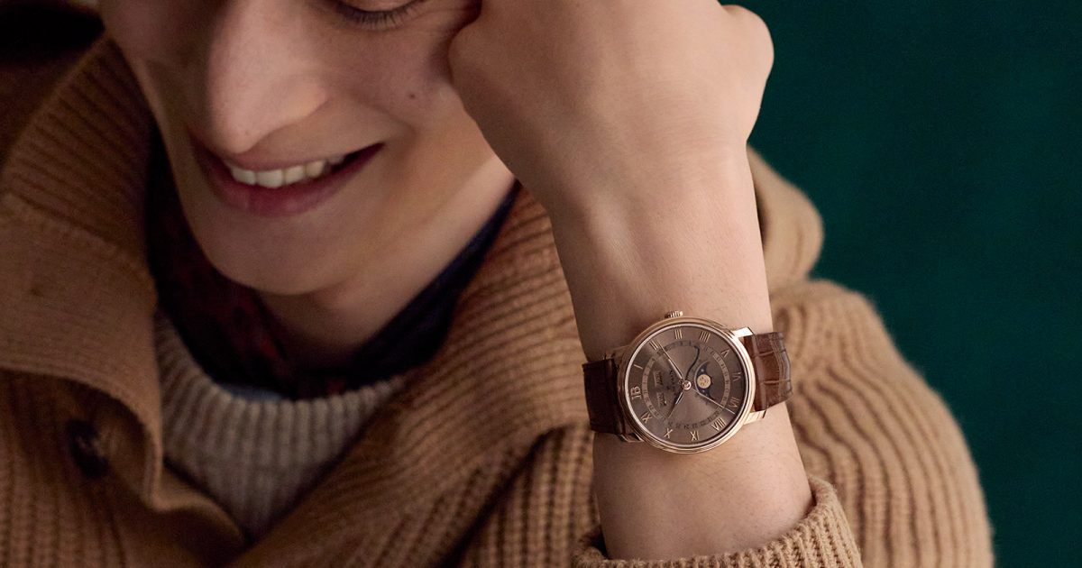 ブランパン「ヴィルレ」の新色、ゴールデンブラウンが上質の輝きを